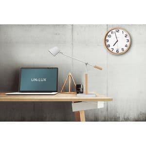 Picture 5 of Bureaulamp Unilux Vicky led hout wit