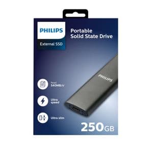 Picture 3 of SSD Philips External 250 GB Ultra Speed Space Grey