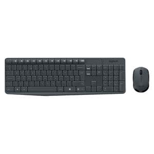 Picture 1 of Toetsenbord Logitech MK235 Qwerty + muis zwart