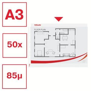 Picture 2 of Showtas Esselte PP A3 11-gaats dwars 50 stuks