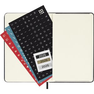 Picture 5 of Agenda 2026 Moleskine 12M Planner Weekly 7dagen/2pagina's pocket hc black