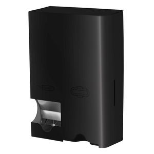 Picture 1 of Dameshygiënedispenser MediQo-line klein RVS zwart