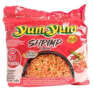 Picture 1 of Noodles Yum Yum garnaal bami 5-pack 5x60gr