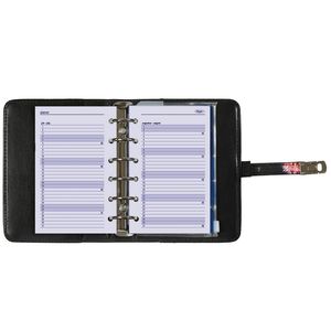 Picture 9 of Organizer Kalpa Pocket inclusief agenda 2025-2026 7dagen/2pagina's bloemenzee zwart