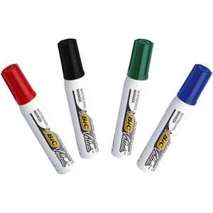 Picture 2 of Viltstift Bic Velleda 1781 whiteboard schuin large assorti 4 stuks