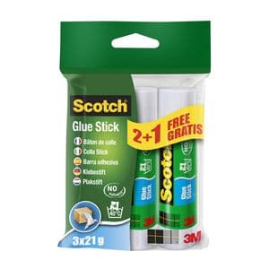 Picture 1 of Lijmstift Scotch 21gr 2+1 gratis
