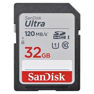 Picture 1 of Geheugenkaart Sandisk SDHC Ultra 32GB (Class 10/UHS-I/120MB/s)