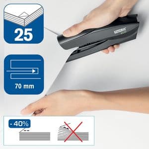 Picture 2 of Nietmachine Rapid Fashion Eco full-strip 25 vel zwart