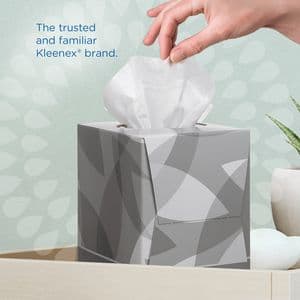 Picture 6 of Facial tissues Kleenex kubus 2-laags 88 vel wit 8834