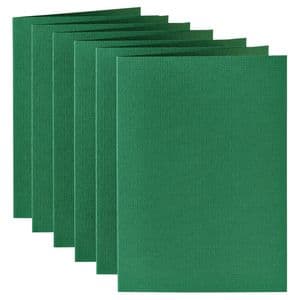Picture 2 of Correspondentiekaart Papicolor dubbel 105x148mm dennengroen pak à 6 stuks