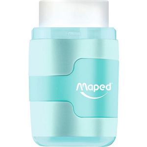 Picture 8 of Puntenslijper Maped Connect 2gaats met gum display á 20 stuks pastel assorti