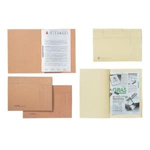 Picture 1 of Binnenmap Djois met tabs folio beige