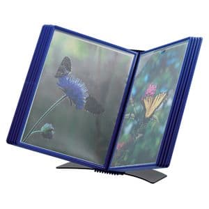 Picture 1 of Bureaustandaard Djois Flex-O-Frame Premium A4 10-tassen blauw