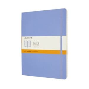 Picture 1 of Notitieboek Moleskine XL 190x250mm lijn soft cover hydrangea blue