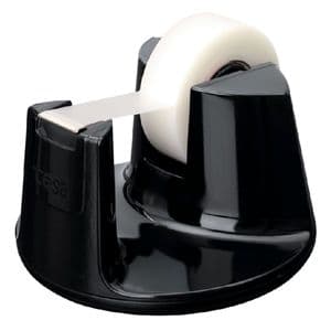 Picture 1 of Plakbandhouder tesa Easy Cut® compact + 1 rol plakband invisible 33mx19mm zwart