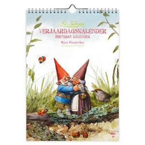 Picture 1 of Verjaardagskalender Rien Poortvliet Kabouter A4