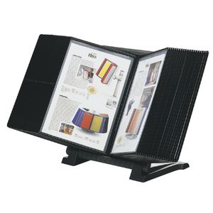 Picture 1 of Infomanager Djois Flex-O-Frame basis met 10-tassen antraciet/zwart