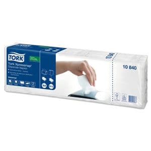 Picture 1 of Servet Tork N4 Xpressnap Universal 1/4 vouw 1-laags 213x330mm 1125 vel wit 10840