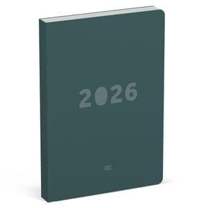 Picture 1 of Agenda 2026 Lannoo A5 QC Colour 1dag/1pagina groen