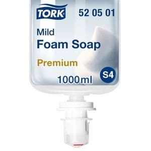 Picture 1 of Handzeep Tork S4 Premium schuim 1000ml mild 520501