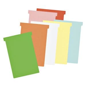 Picture 4 of T-kaart Nobo nr.4 112mm wit 100 stuks
