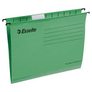 Picture 2 of Hangmap Esselte Classic A4 V-bodem 345x240mm groen