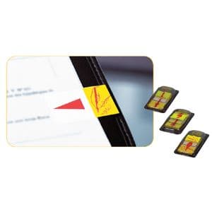 Picture 4 of Indextabs Post-it 68031 25,4x43.2mm " hier ondertekenen" geel