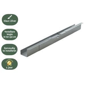 Picture 3 of Kabelgoot BRASQ verstelbaar 75-150cm CT100 zilver