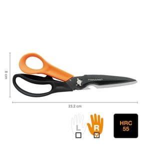 Picture 2 of Schaar Fiskars Cuts+More Titanium multifunctioneel zwart
