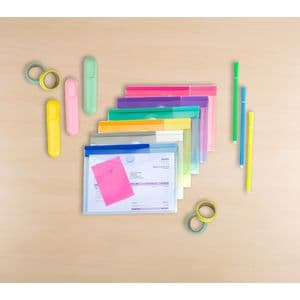 Picture 4 of Enveloptas Djois Color Collection A5 horizontaal assorti