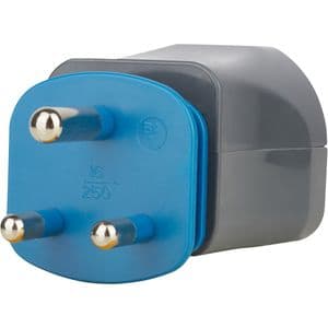 Picture 7 of Reisstekker Brennenstuhl adapter wereld 150 landen met aarding zwart