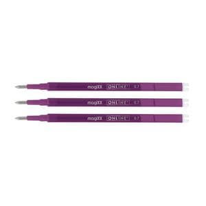 Picture 2 of Gelschrijvervulling Online Magixx medium violet blister à 3 stuks