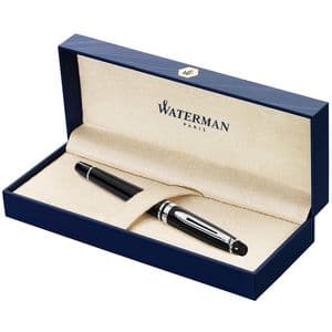Picture 1 of Vulpen Waterman Expert black lacquer CT medium