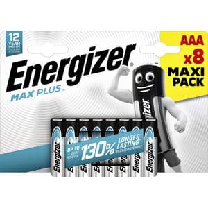 Picture 1 of Batterij Energizer Max Plus 8x AAA alkaline