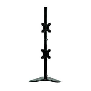 Picture 4 of Monitorarm Fellowes Seasa dubbel verticaal vrijstaand zwart