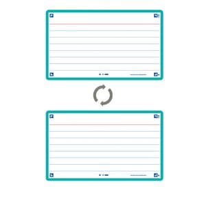 Picture 3 of Flashcard Oxford 2.0 75x125mm 80 vel 250gr lijn mint