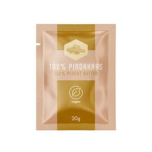 Picture 3 of Pindakaas van Oordt 100% 100x20 gram