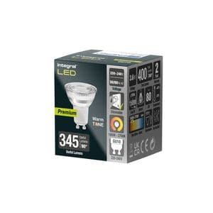 Picture 2 of Ledlamp Integral GU10 1800-2700K warm wit 3.6W 380lumen
