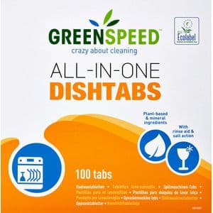Picture 1 of Vaatwastabletten Greenspeed All In One 100 stuks