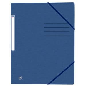 Picture 1 of Elastomap Oxford Top File+ A4 donkerblauw