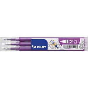 Picture 1 of Rollerpenvulling Pilot friXion medium paars set à 3 stuks