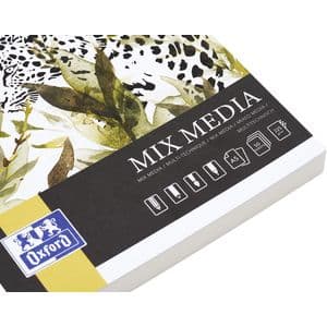 Picture 4 of Tekenblok Oxford Mix Media A5 50 vel 225 gram