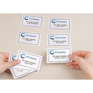 Picture 4 of Naambadge etiket Avery J4785-20 80x50mm wit 200 stuks