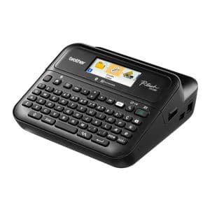 Picture 1 of Labelprinter Brother P-touch TZe PT-D610BT desktop qwerty 24mm zwart in koffer