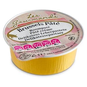 Picture 3 of Roompaté Les Gourmands Brussels 45x25 gram cupjes