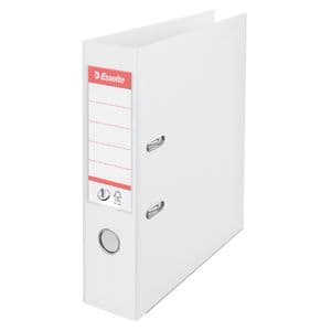 Picture 2 of Ordner Esselte No.1 Power VIVIDA 75mm 30% gerecycled PP folie wit