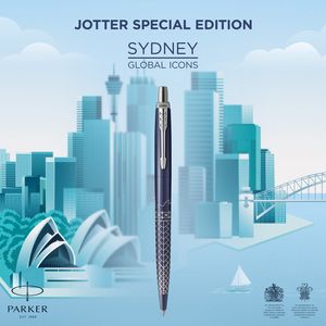Picture 5 of Balpen Parker Jotter special edition Sydney blue CT medium