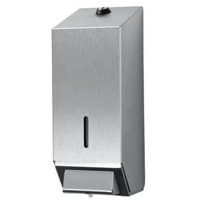 Picture 1 of Zeepdispenser Euro Products navulbaar 1000ml zilver 438290