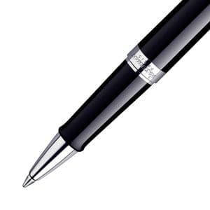 Picture 3 of Rollerpen Waterman Hémisphère black lacquer CT fijn