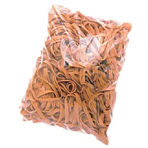 Picture 2 of Elastiek Standard Rubber Bands 18 80x1.5mm 10kg 33300 stuks bruin